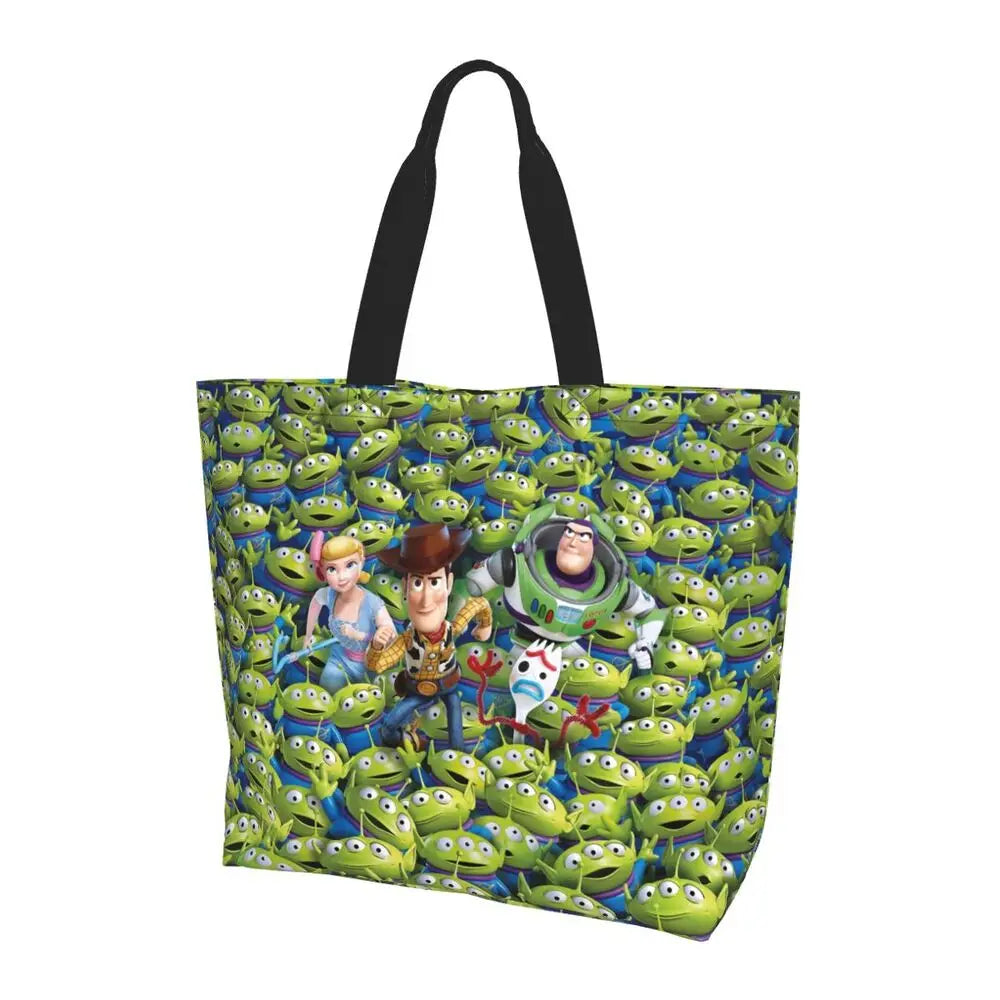 Toy Story Cowboy Woody Suit Shopping Tote Bags