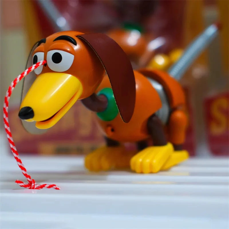 Disney Pixar Toy Story Slinky Dog Action Figures Toys Sheepherder Stretch Slinky Dog Woody Figure Model Dolls Gifts for Kids